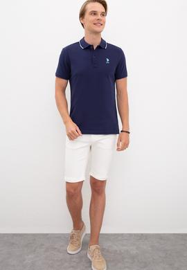 Erkek Lacivert Polo Yaka T-Shirt - 50218869019