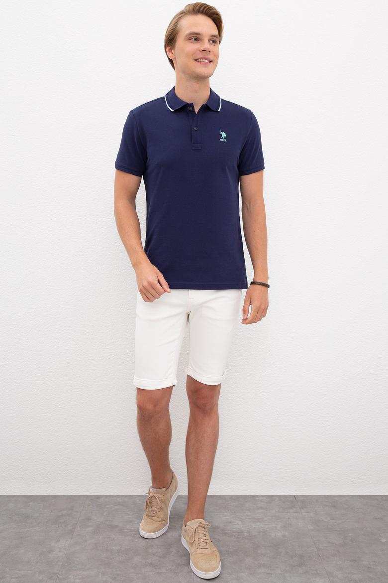 Erkek Lacivert Polo Yaka T-Shirt - 50218869019