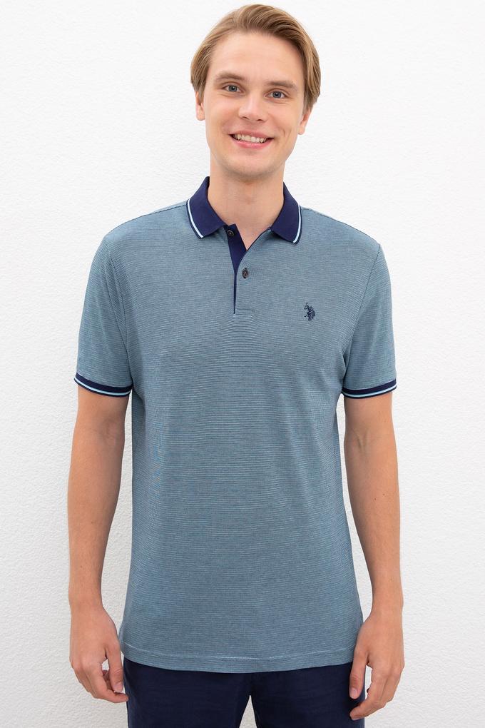 Erkek Mint Yeşili Polo Yaka T-Shirt