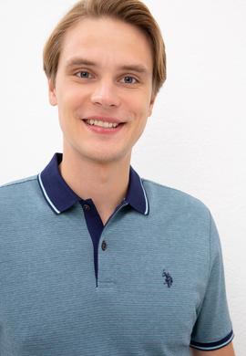 Erkek Mint Yeşili Polo Yaka T-Shirt - 50219209031