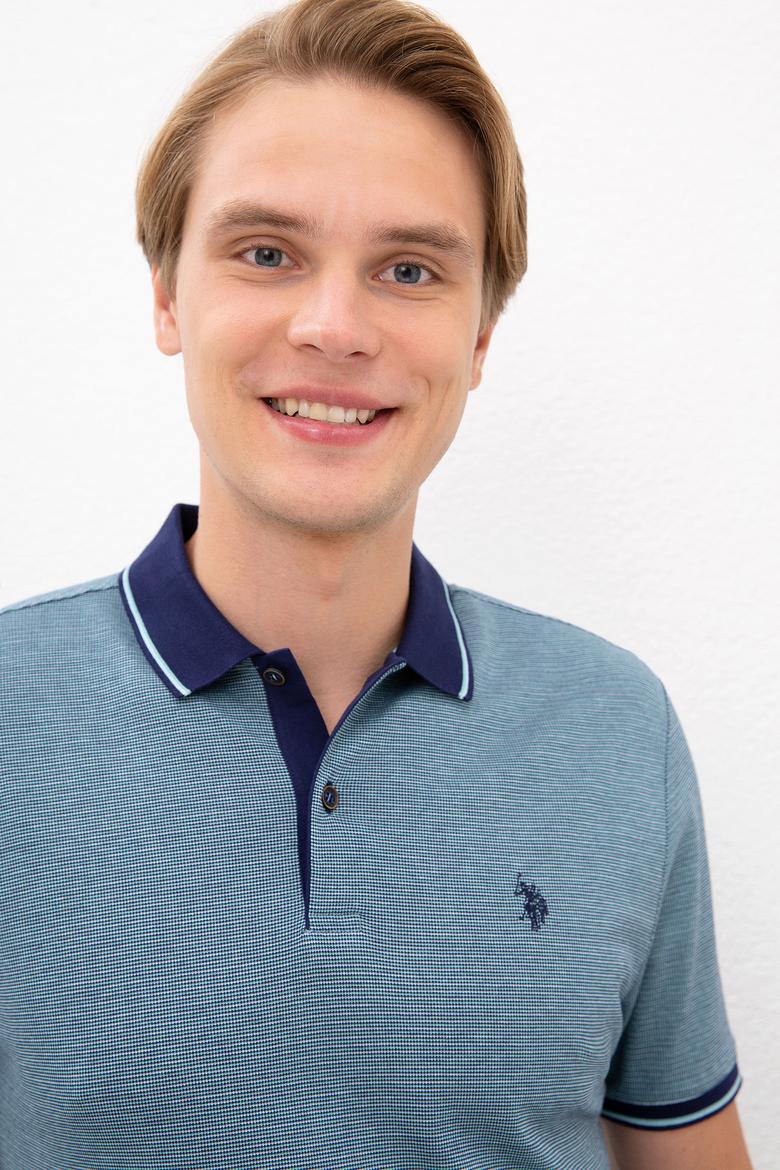 Erkek Mint Yeşili Polo Yaka T-Shirt - 50219209031