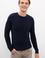 Erkek Lacivert Bisiklet Yaka Triko Kazak