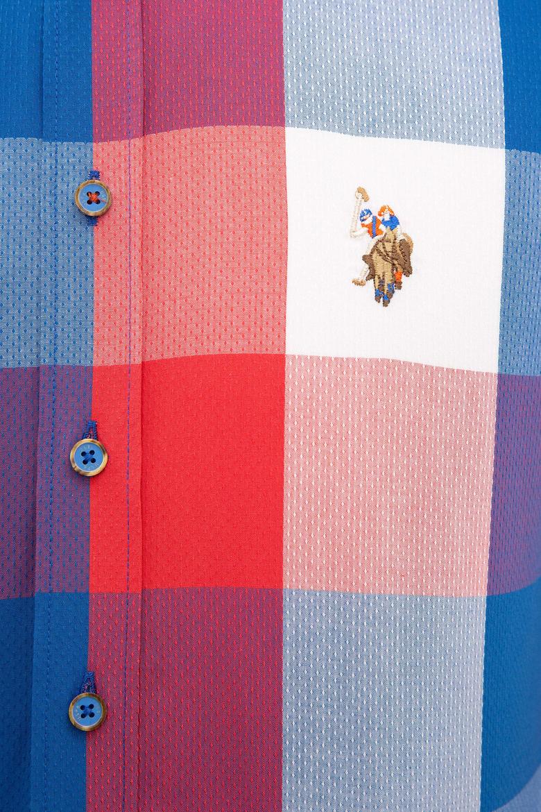 Erkek Kırmızı Gömlek Uzunkol - 50218686012