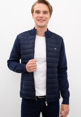 Erkek Lacivert  Triko Hırka - 50207412010