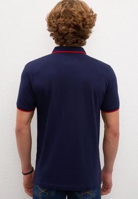 Erkek Lacivert Basic Tişört - 50222031054