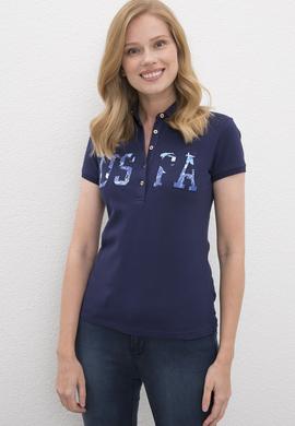 Kadın Lacivert Tişört - 50217832019