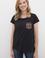 Kadın Siyah Tişört
