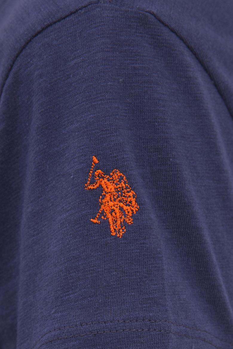 Kadın Lacivert Bisiklet Yaka T-Shirt - 50225585005