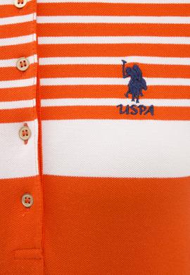 Kadın Nar Çiçeği Polo Yaka T-Shirt - 50217757018