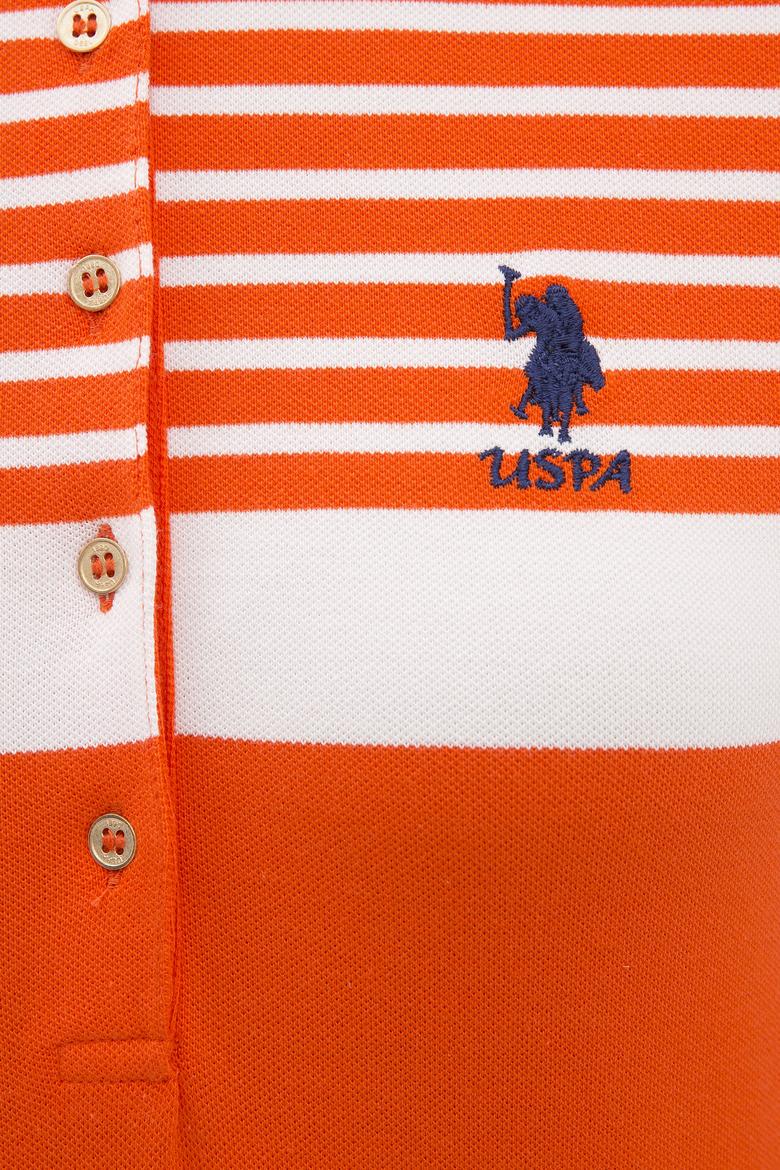 Kadın Nar Çiçeği Polo Yaka T-Shirt - 50217757018