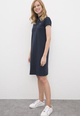 Kadın Lacivert Örme Elbise - 50225487009
