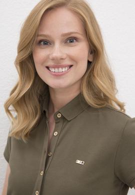 Kadın Yeşil Örme Elbise - 50225487017