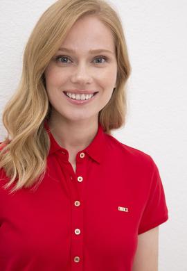 Kadın Kırmızı Örme Elbise - 50225487025