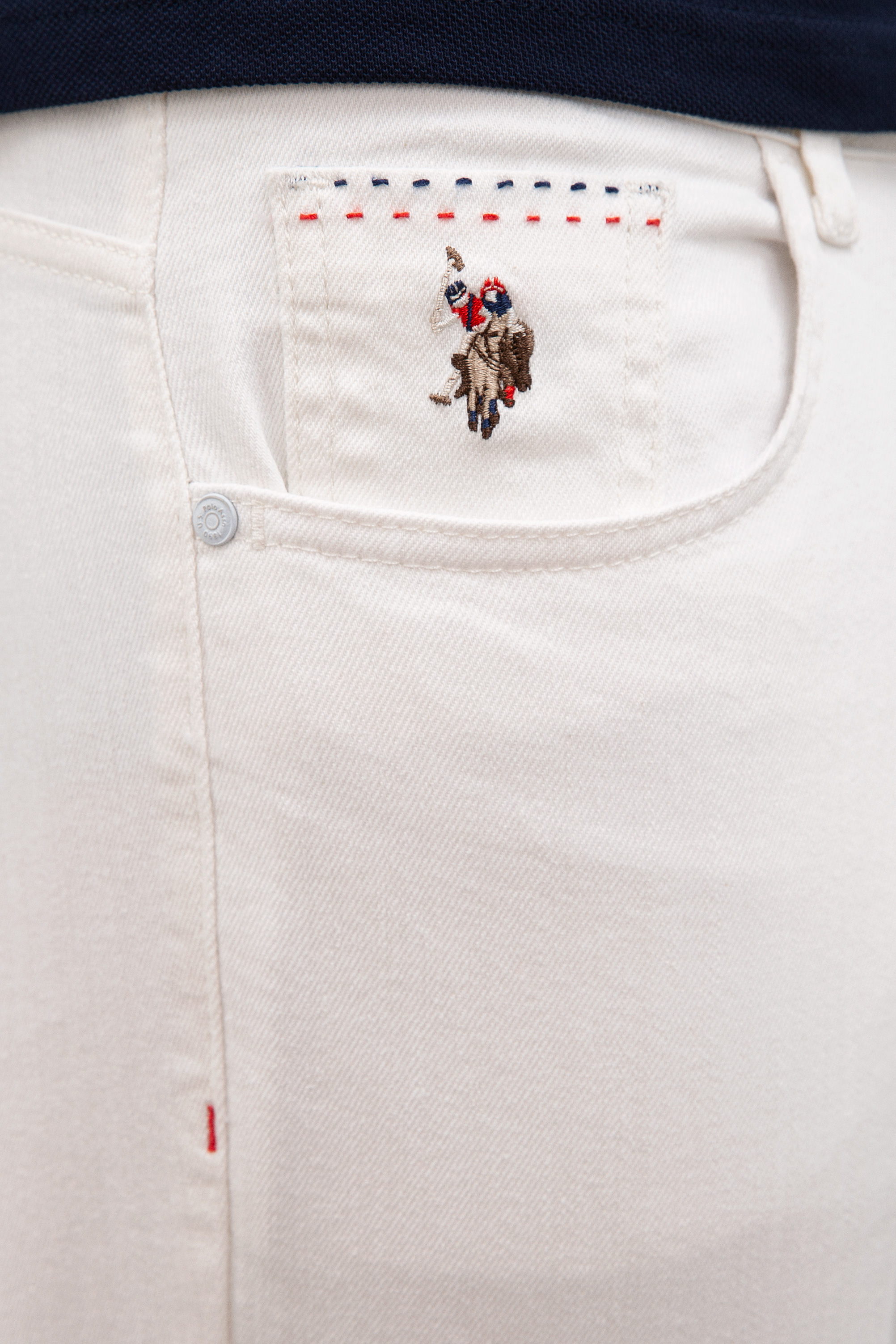 Erkek Mavi Denim Pantolon - Image 4