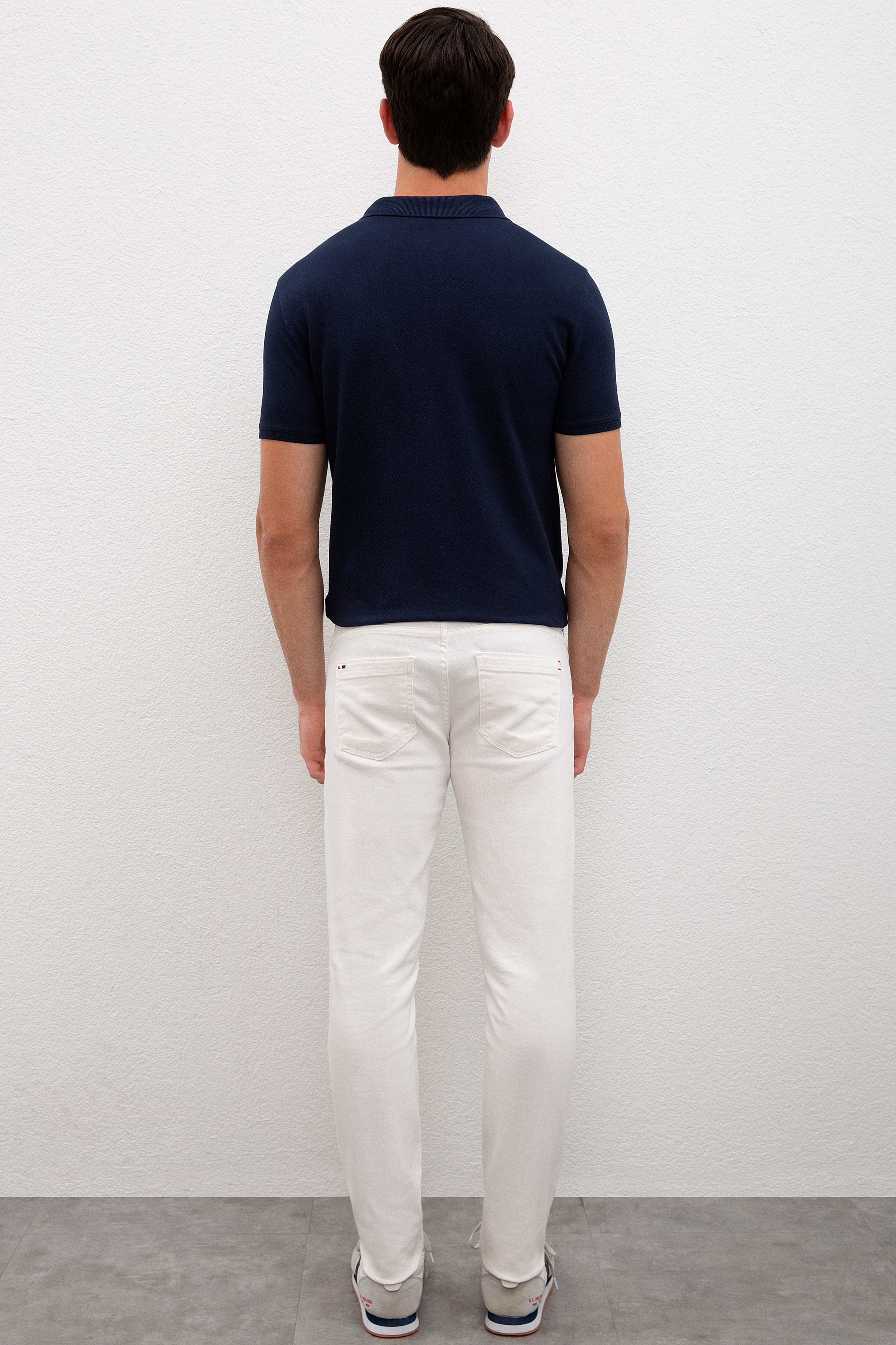 Erkek Mavi Denim Pantolon