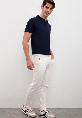 Erkek Mavi Denim Pantolon - 50220295004