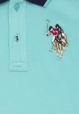 Erkek Çocuk Yeşil Polo Yaka Tişört - 50222611090