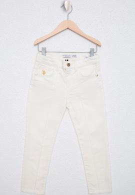 Kız Çocuk Beyaz Spor Pantolon - 50222847006