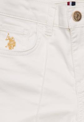 Kız Çocuk Beyaz Spor Pantolon - 50222847006