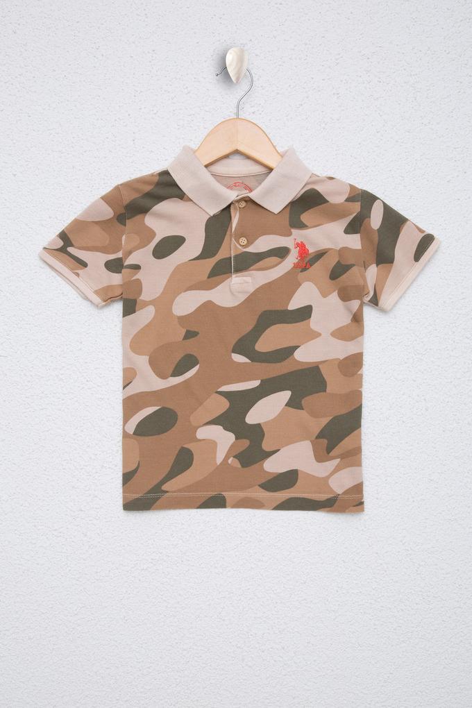 Erkek Çocuk Kum Polo Yaka Tişört