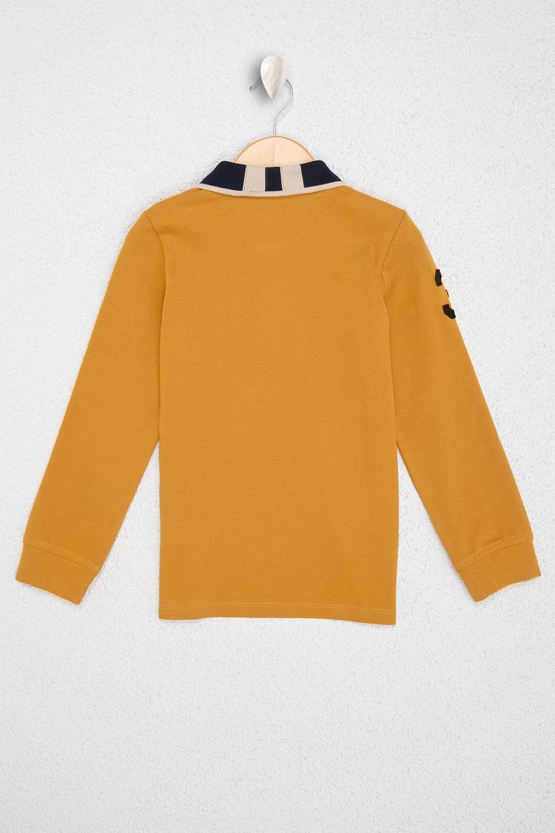 Çocuk Sarı Sweatshirt Basic - 50207323028