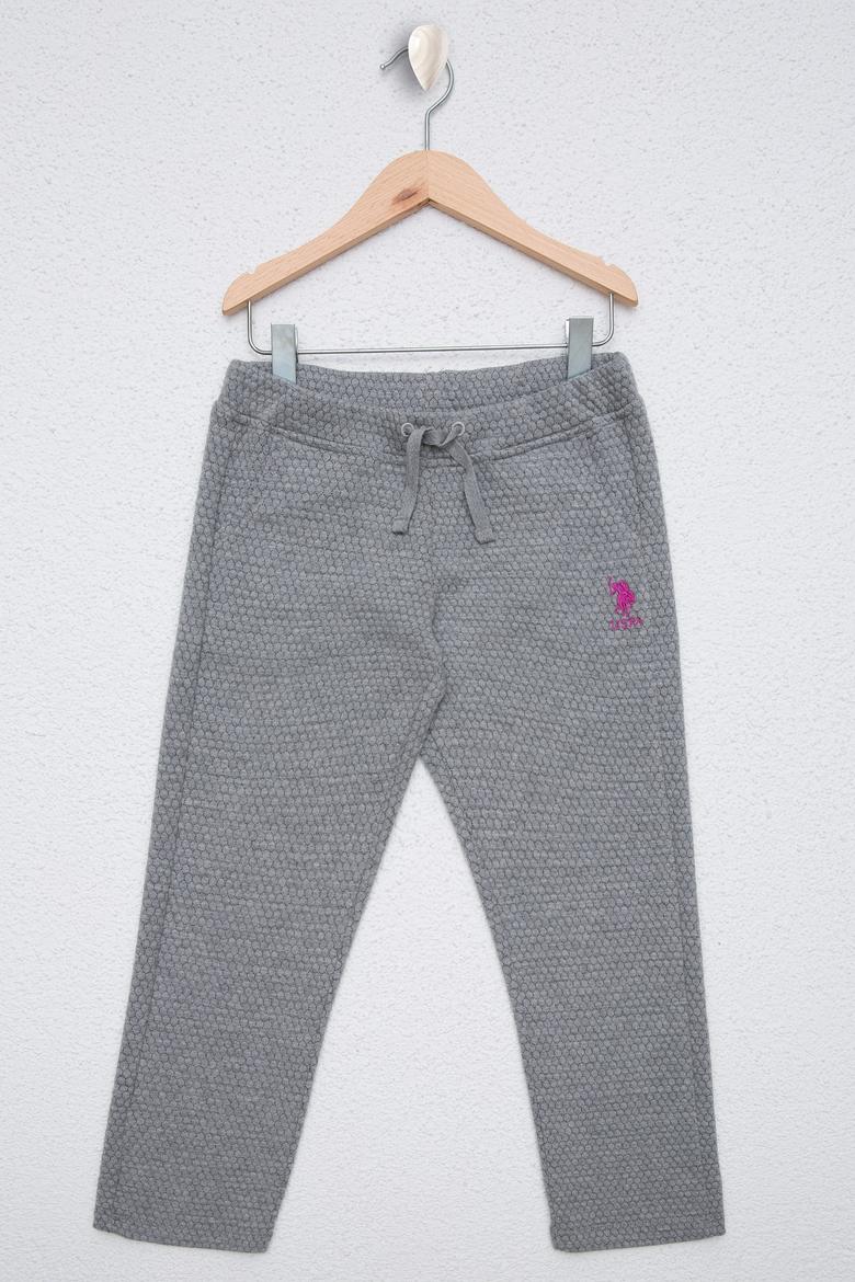 Kız Çocuk Gri Eşofman Altı