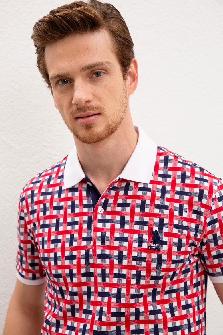 Erkek Beyaz Polo Yaka T-Shirt - 50217986011