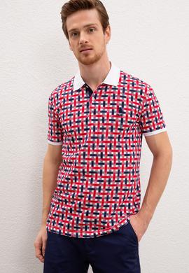 Erkek Beyaz Polo Yaka T-Shirt - 50217986011