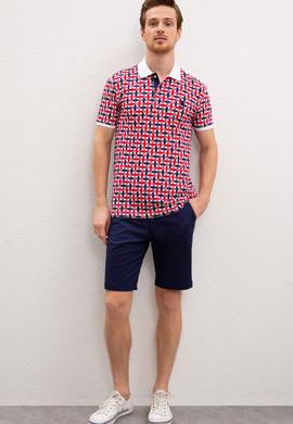 Erkek Beyaz Polo Yaka T-Shirt - 50217986011