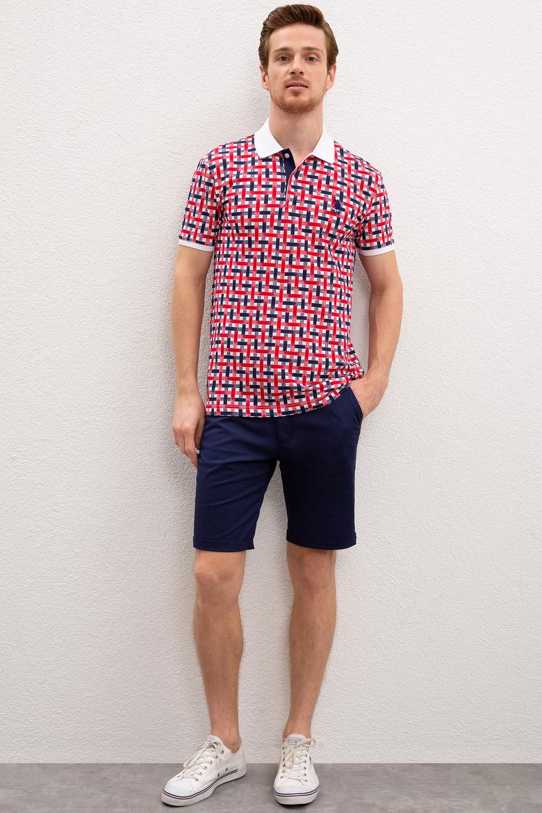 Erkek Beyaz Polo Yaka T-Shirt - 50217986011