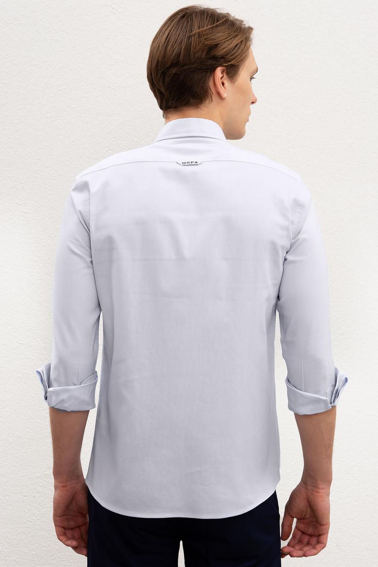 Erkek Mavi Gömlek Uzunkol Basic - 50218882013