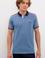 Erkek İndigo Polo Yaka T-Shirt