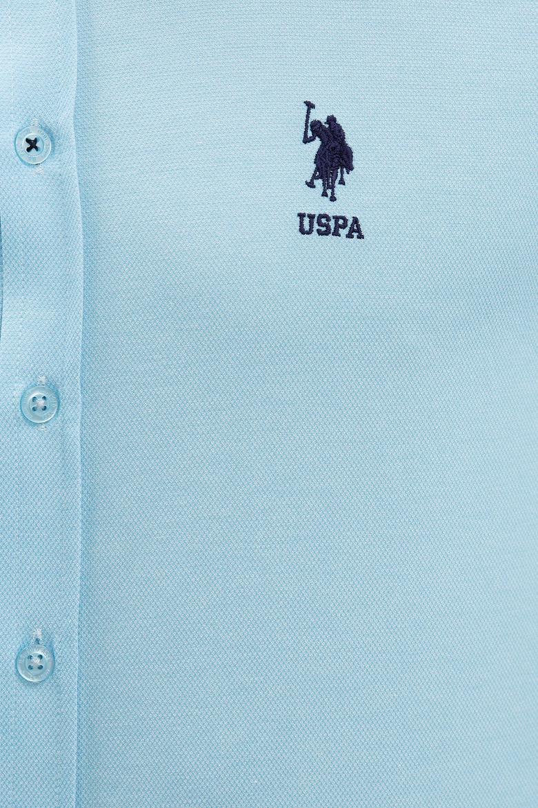 Erkek Yeşil Gömlek Uzunkol Basic - 50219726054