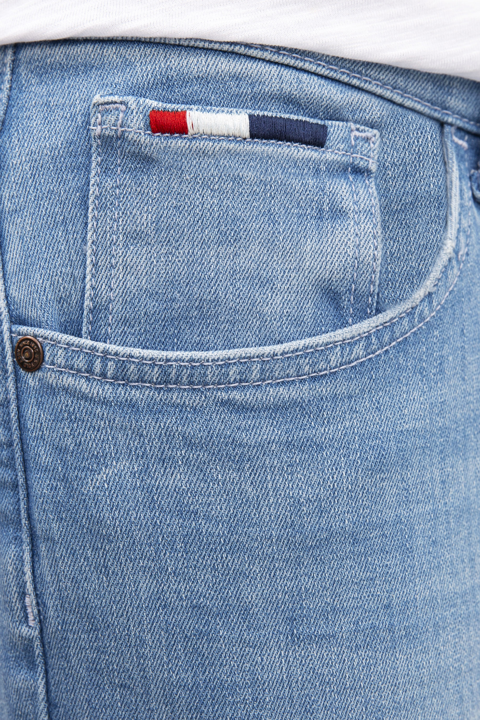 Erkek Mavi Denim Pantolon