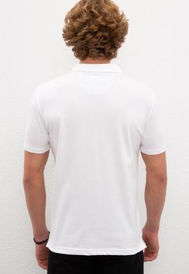 Erkek Beyaz Basic Tişört - 50222622004