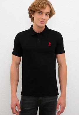 Erkek Siyah Basic Tişört - 50222622024