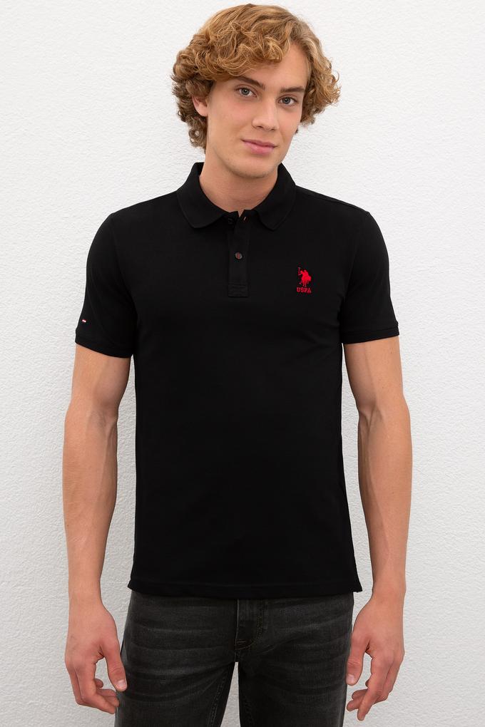 Erkek Siyah Basic Tişört