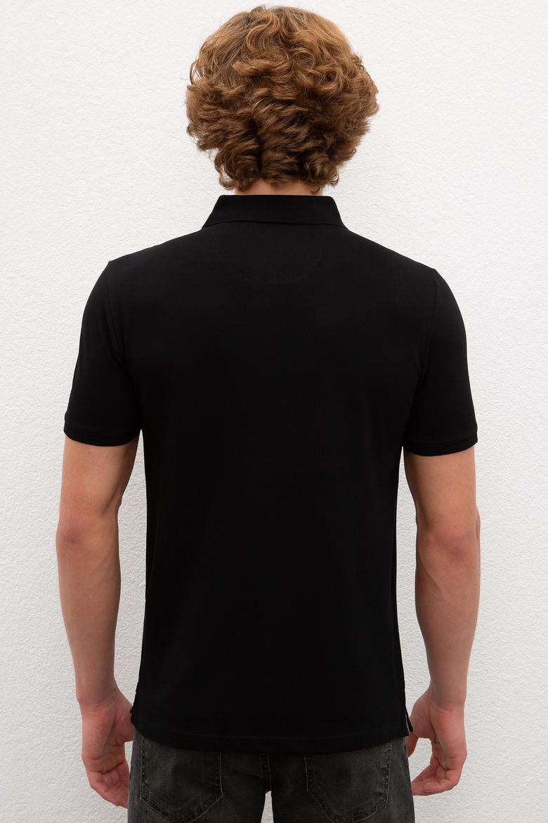 Erkek Siyah Basic Tişört - 50222622024