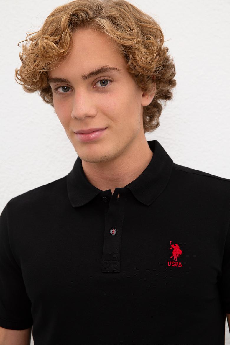 Erkek Siyah Basic Tişört - 50222622024