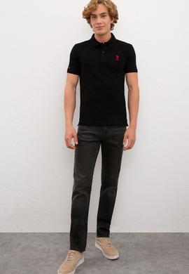 Erkek Siyah Basic Tişört - 50222622024