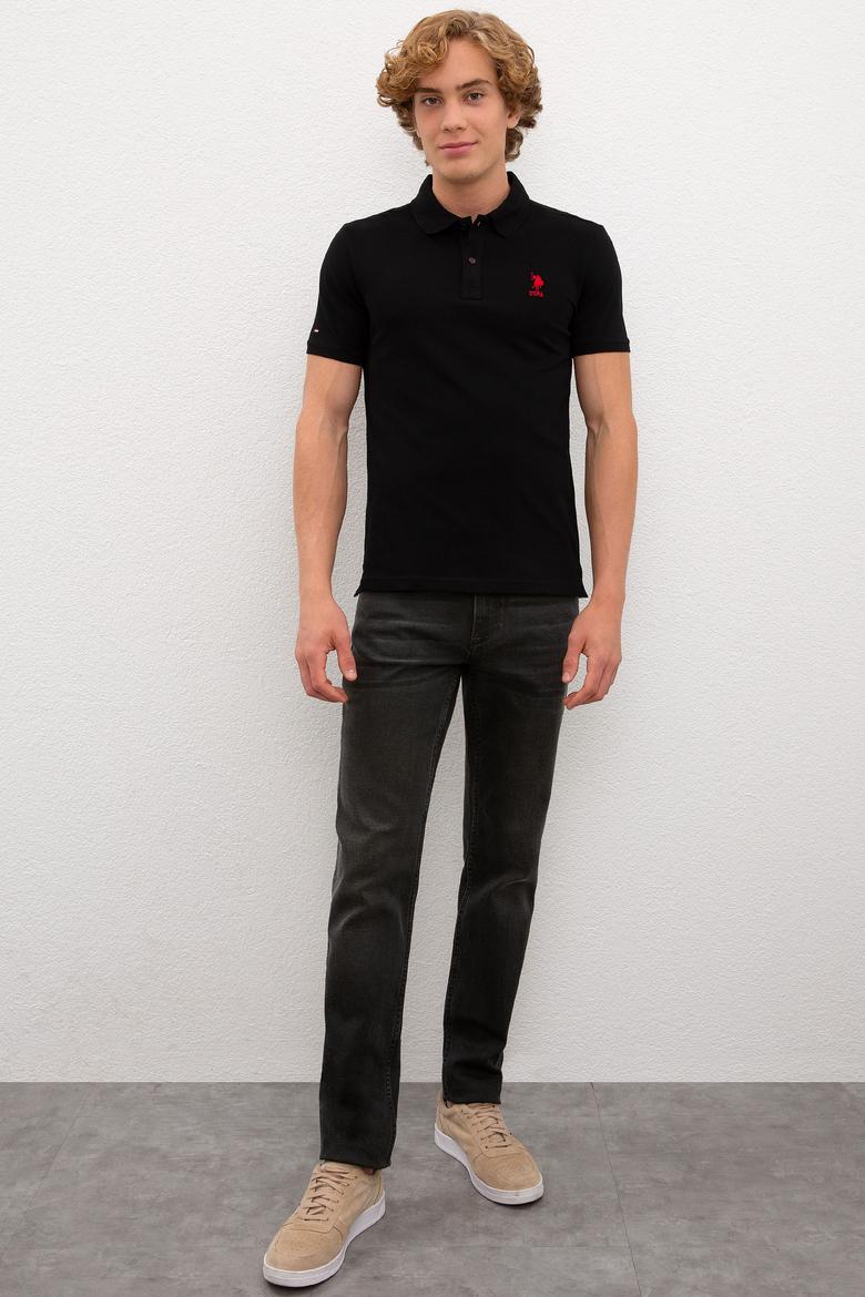 Erkek Siyah Basic Tişört - 50222622024