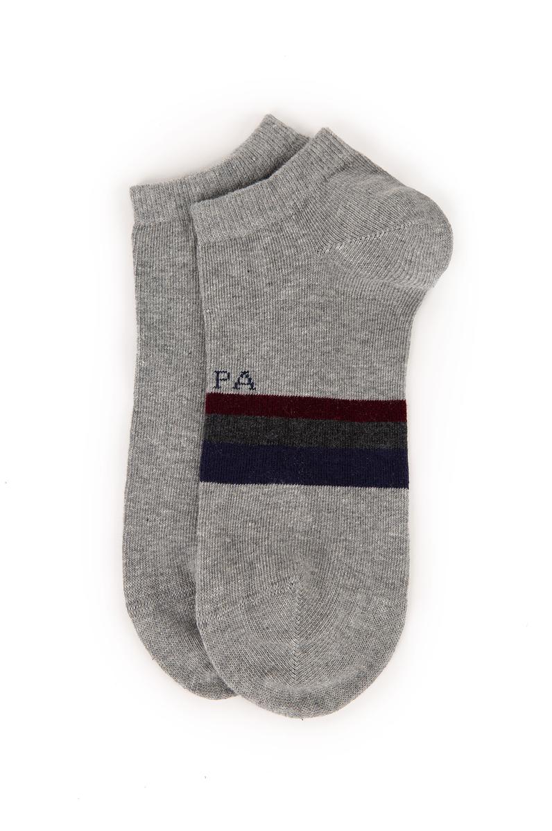 Erkek Gri Melanj Çorap