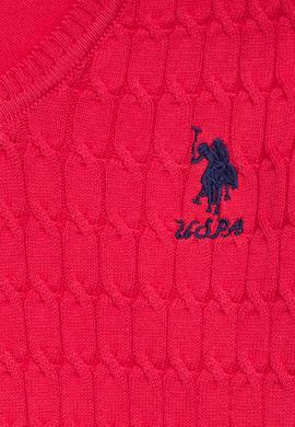 Kız Çocuk Fuşya Basic Kazak - 50224481055