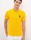 Erkek Koyu Sarı  Polo Yaka T-Shirt