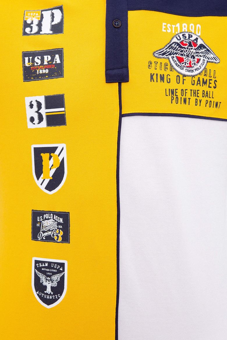 Erkek Koyu Sarı  Polo Yaka T-Shirt - 50218870095