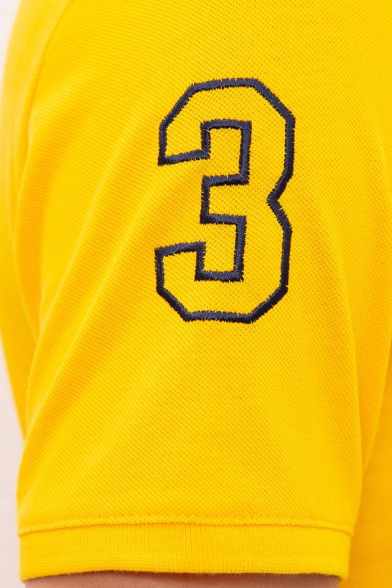 Erkek Koyu Sarı  Polo Yaka T-Shirt - 50218831098