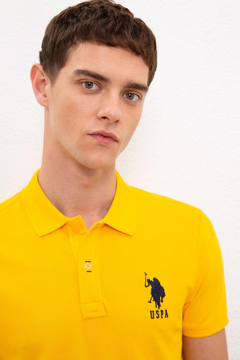 Erkek Koyu Sarı  Polo Yaka T-Shirt - 50218831098