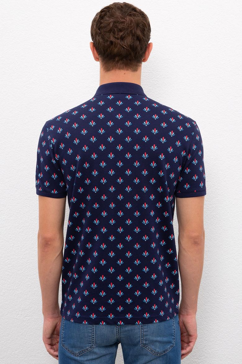 Erkek Lacivert Polo Yaka T-Shirt - 50218805023