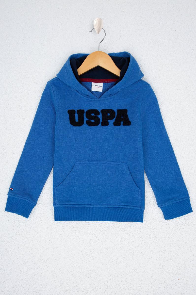 Çocuk Mavi Sweatshirt Basic