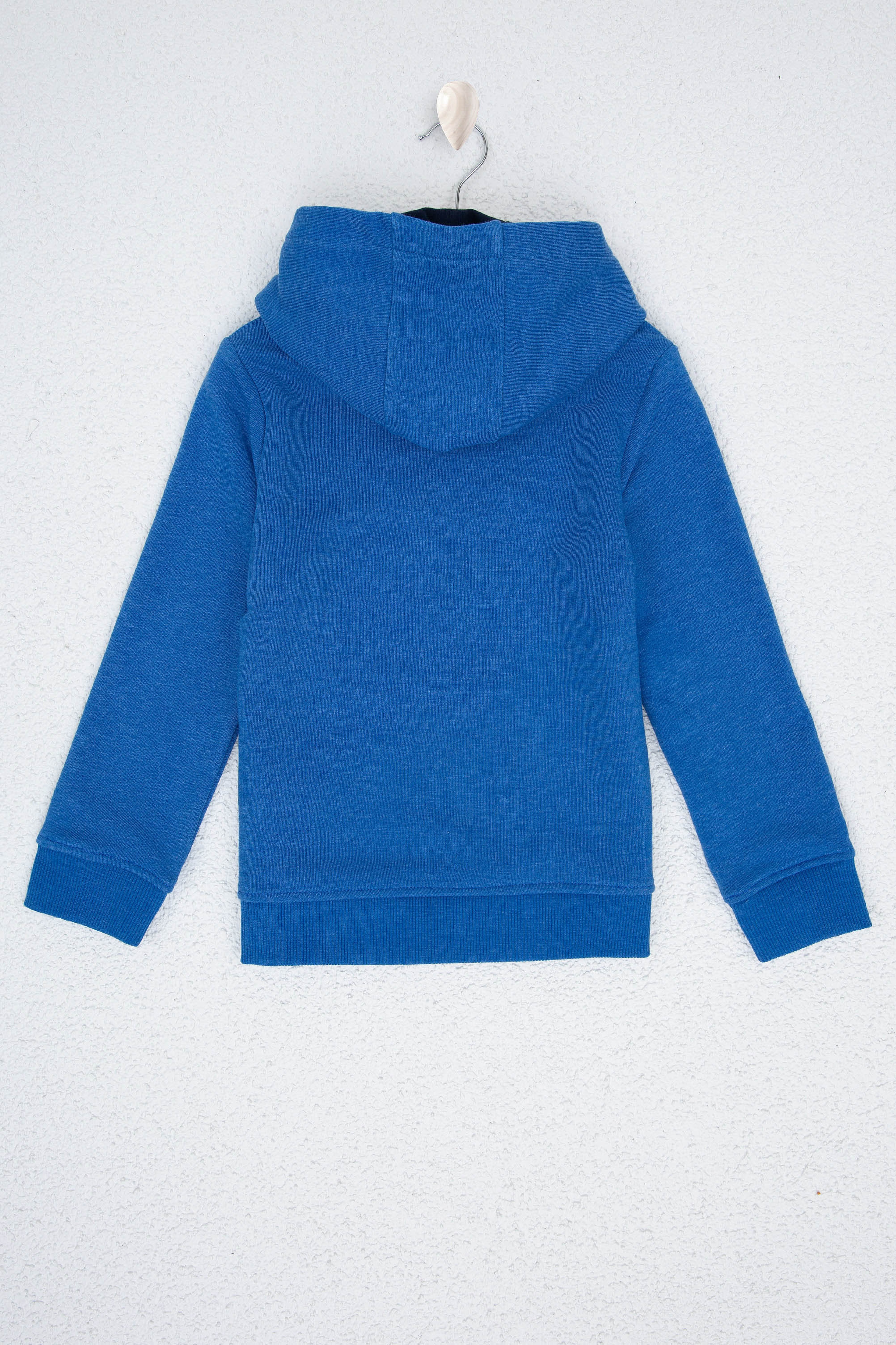 Çocuk Mavi Sweatshirt Basic - Image 2